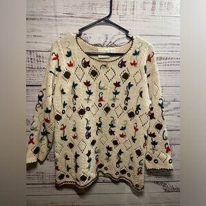 Knit sweater women’s size 8